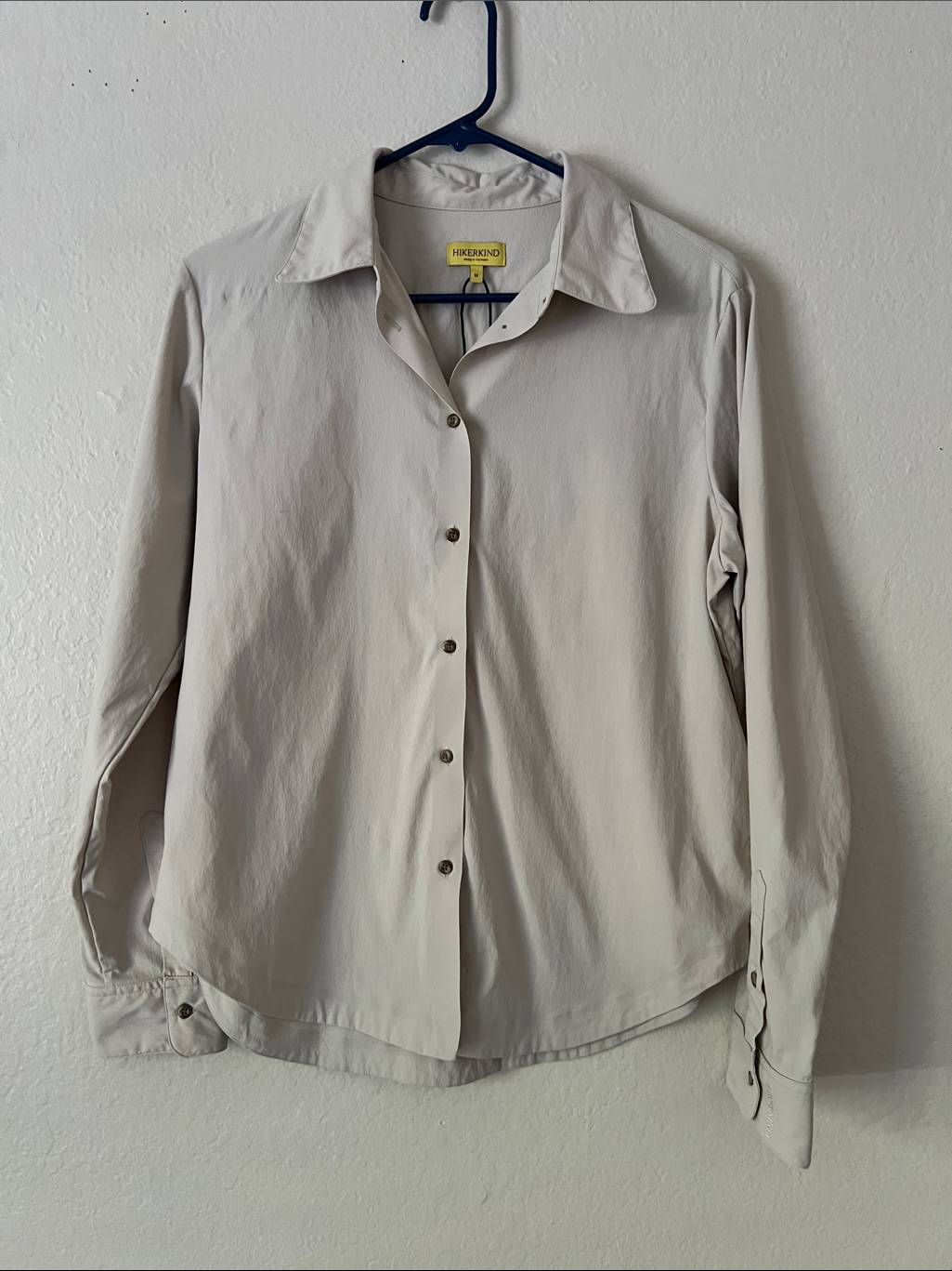 Nwot Hikerkind Trail Sun Shirt Long Sleeve 50+ Upf In Dolomite Size M — image 5 of 8